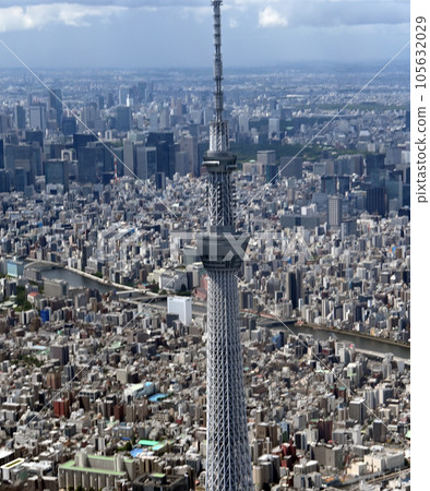 Skytree seen from above 105632029