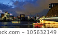 Summer pleasure boat that travels back and forth on the Sumida River [July] 105632149