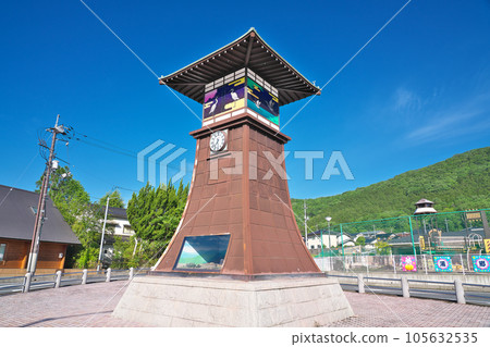 [湯鄉溫泉機關時鐘] 岡山縣美作市湯鄉 105632535