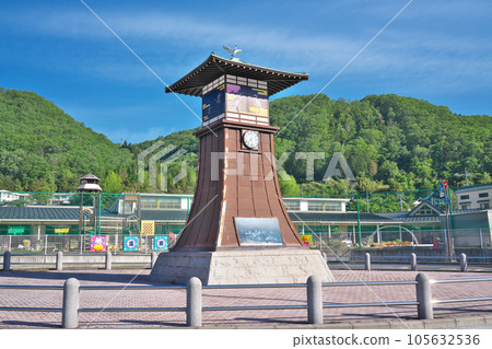 [湯鄉溫泉機關時鐘] 岡山縣美作市湯鄉 105632536