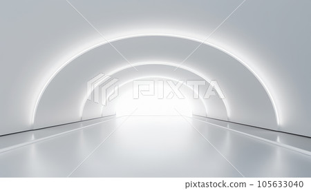 Abstract Design Background for Your Project with White Glowing Tunnel Abstract Design Background for Your Project with White Glowing Tunnel 105633040