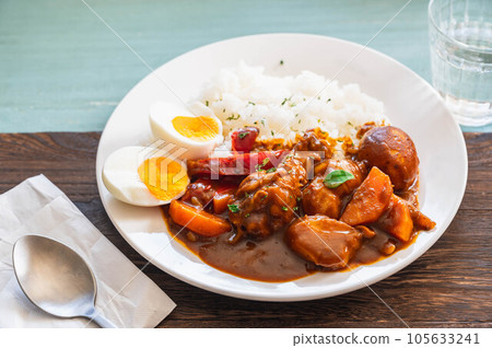 用雞翅自製咖哩雞 105633241