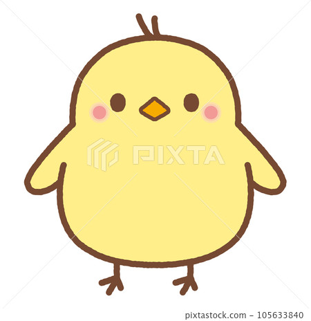 小雞前面的插圖 105633840