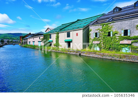 Hokkaido Otaru Canal 105635346