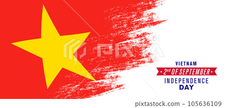 Vietnam happy independence day greeting card, banner vector illustration Vietnam happy independence day greeting card, banner vector illustration 105636109