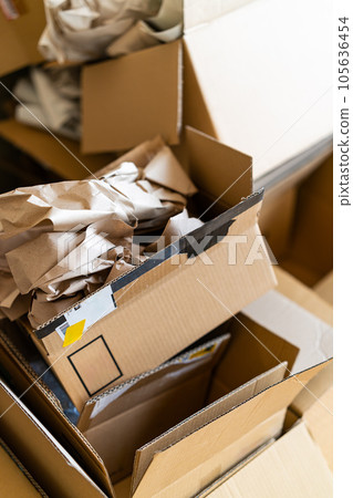 Cardboard box Cardboard box 105636454