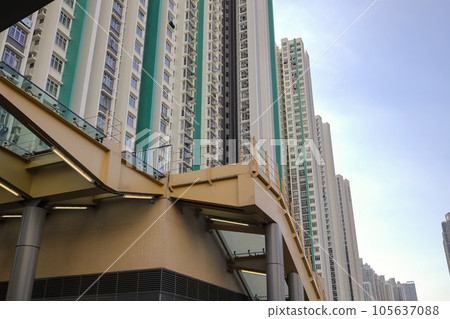 Aug 3 2023 Hoi Tat Estate is a public housing estate, hk Aug 3 2023 Hoi Tat Estate is a public housing estate, hk 105637088