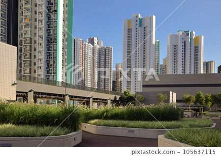 Aug 3 2023 sky garden on rooftop of condominium at Hoi Tat Estate 105637115