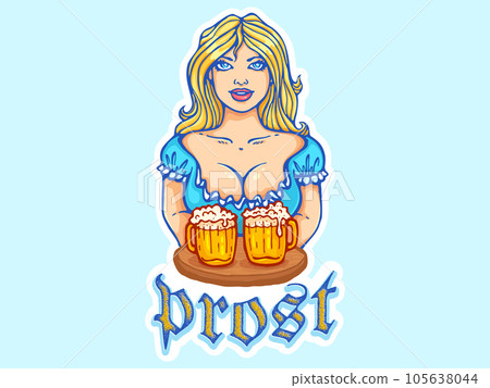Oktoberfest girl 105638044
