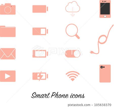 Smartphone icon Smartphone icon 105638370