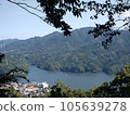 從山上看到的相模湖 105639278