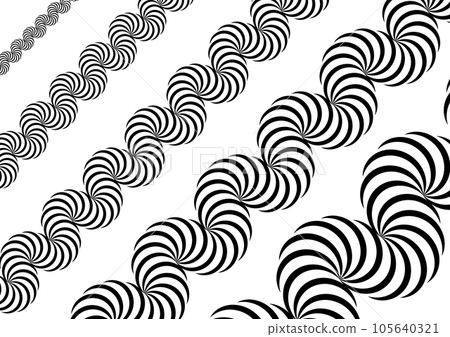 歐普藝術圖案筆刷 105640321