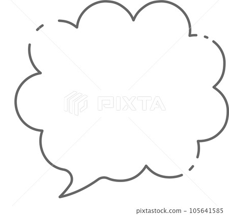 speech bubble balloon icon sticker memo keyword planner text box banner, flat png transparent element design 105641585
