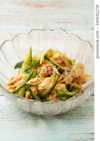 Stick fish salad 105642239