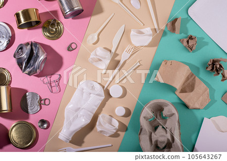 Reduce, reuse, recycle zero waste concept Reduce, reuse, recycle zero waste concept 105643267