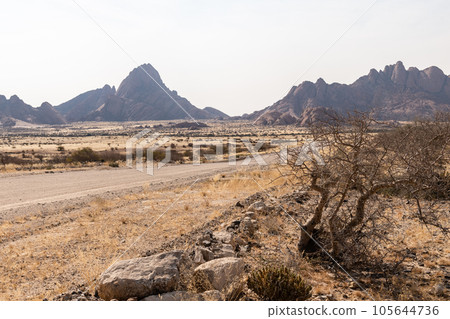 Landscape near Spitzkoppe Landscape near Spitzkoppe 105644736