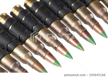 5.56mm ammunition belt with cartridges 105645188