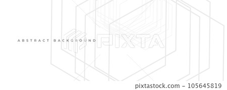 Abstract white presentation background with stripe lines. Abstract white presentation background with stripe lines. 105645819