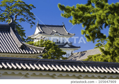 藍天映襯下的小田原城天守閣 / 日本小田原城 藍天映襯下的小田原城天守閣 / 日本小田原城 105647909