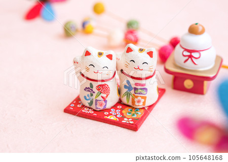 招財貓新年素材 105648168