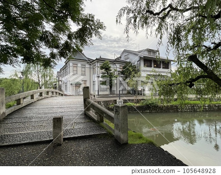 歷史與旅遊之城倉敷美觀地區正迎來旺季 歷史與旅遊之城倉敷美觀地區正迎來旺季 105648928