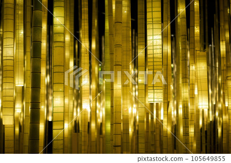 AI 生成圖像 AI 生成圖像 受竹子啟發的七夕燈光 背景圖像 105649855