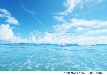 AI-generated image Summer sea AI-generated image Summer sea 105649866