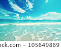 AI-generated image Summer sea 105649869