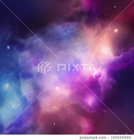 galaxy space random background, nebula light sky, abstract element design 105650480