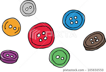Button illustration (handwriting) Button illustration (handwriting) 105650550