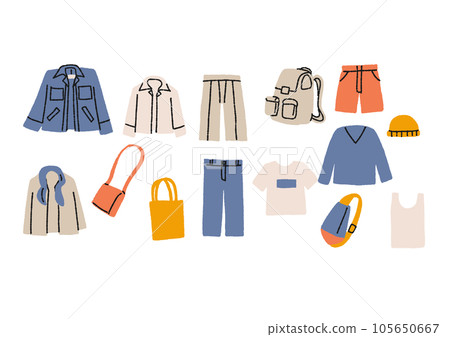 各種男士時尚插畫集(平) 各種男士時尚插畫集(平) 105650667