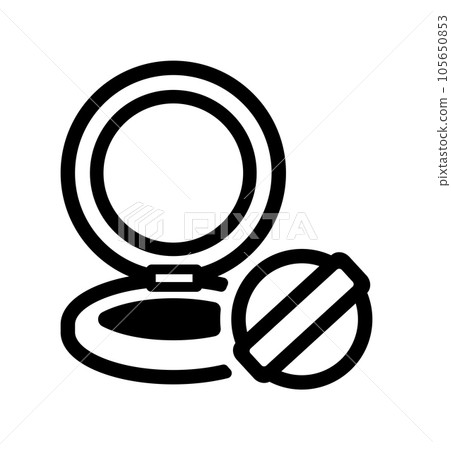 Foundation (makeup / makeup) vector icon illustration 105650853