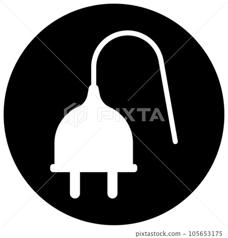 cable icon vector 105653175