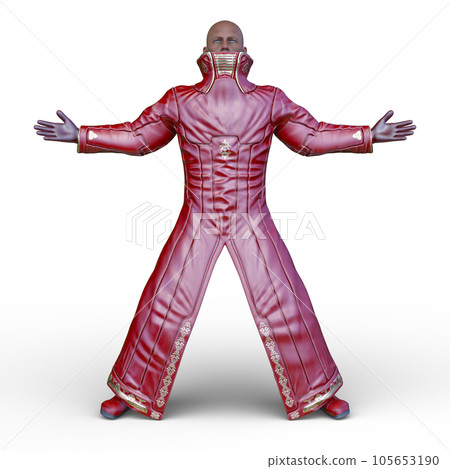 一個穿著長外套的男人 105653190