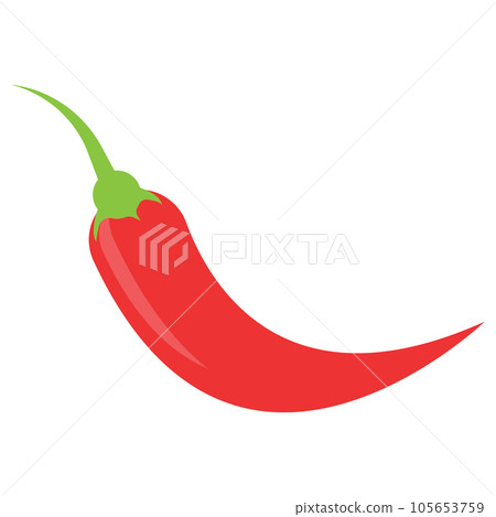 chili icon vector chili icon vector 105653759