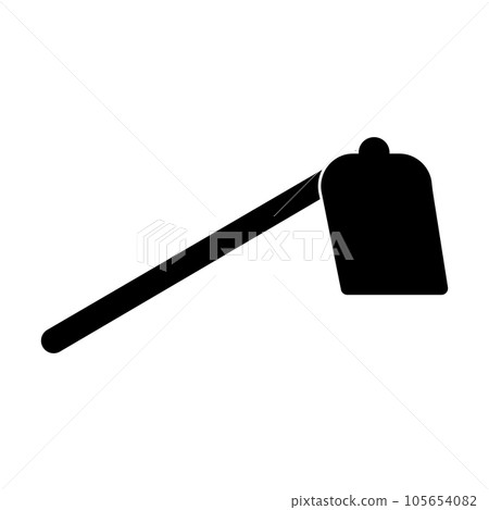 hoe icon vector hoe icon vector 105654082