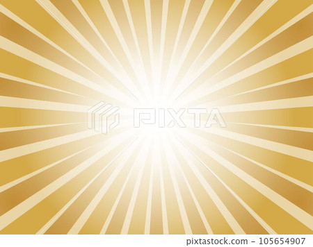 Concentrated line background material of a retro image where the sun's rays are dazzling_orange Concentrated line background material of a retro image where the sun's rays are dazzling_orange 105654907