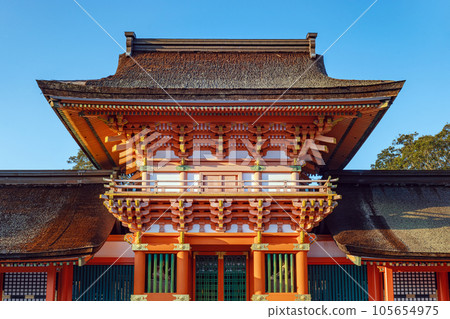 Oita Usa Shrine Upper Shrine Minami Churomon 105654975