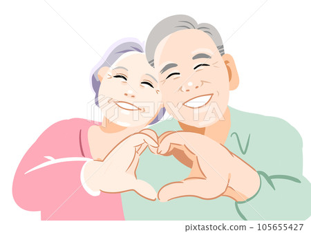 Good old couple, no background 7 105655427