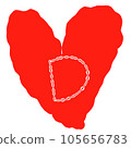 Consonant heart 105656783