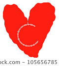 Consonant heart 105656785