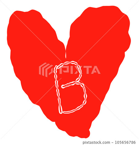 Consonant heart Consonant heart 105656786