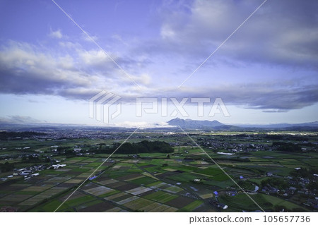 Miyakonojo City Summer 2015 Aerial shot Miyakonojo City Summer 2015 Aerial shot 105657736