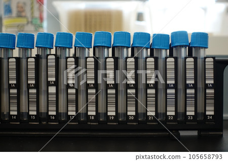 Human samples collection in lab. Human samples collection in lab. 105658793