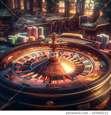 Casino roulette 105660222