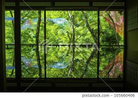 Arashiyama Yusaitei Yasunari Kawabata's room The season of fresh greenery Arashiyama Yusaitei Yasunari Kawabata's room The season of fresh greenery 105660406