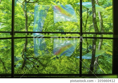 Arashiyama Yusaitei Yasunari Kawabata's room The season of fresh greenery Arashiyama Yusaitei Yasunari Kawabata's room The season of fresh greenery 105660412