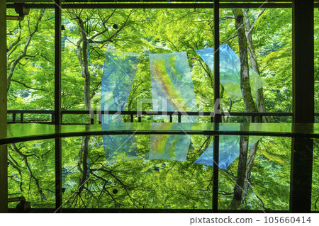 嵐山遊齋亭 川端康成的房間 新綠的季節 105660414