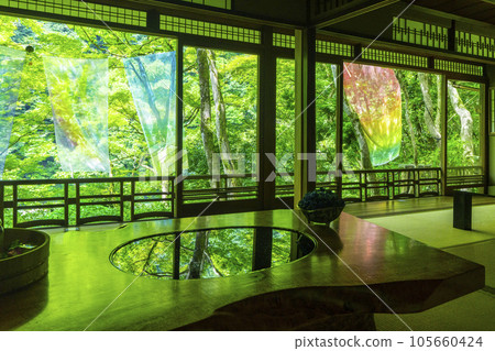 Arashiyama Yusaitei Yasunari Kawabata's room The season of fresh greenery Arashiyama Yusaitei Yasunari Kawabata's room The season of fresh greenery 105660424