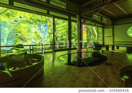 Arashiyama Yusaitei Yasunari Kawabata's room The season of fresh greenery Arashiyama Yusaitei Yasunari Kawabata's room The season of fresh greenery 105660426